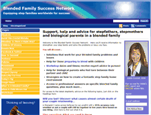 Tablet Screenshot of blendedfamilyfocus.com